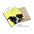 Original Oil Painting Dog Funny Animals Pet Portrait Signed Custom Artwork