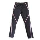 Under Armour Women   s Black purple Colorblock Pull-on Leggings S 28  Inseam