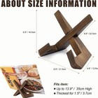 Wooden Book Stand Adjustable Cookbook Holder Tablet Reading Stand Desk
