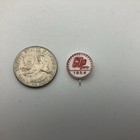 1964 Gop Party Republican Political Red   White Plastic Stickpin Pin Vintage
