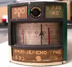 Vintage New York City Subway Trolley Train Meter 50s 60s Merrick Rd Long Island