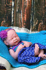 Crying American Reborn Baby Alive Girl Doll Vinyl 14  Newborn Preemie Life Like