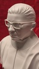 New House Of Bust Ruth Bader Ginsburg White 15 5  Resin Sculpture W  Box