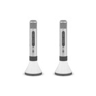 Bluetooth Karaoke Microphones Wireless Speakers Duet W  Echo Led Lights 2pc
