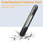 Mercury Free Glass Thermometer For Adults- Armpit Fever White 