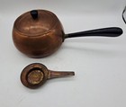 6 Inch Vintage Copper Pot Metawa Homeland Trademark
