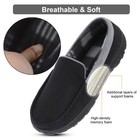 Mens Slippers Moccasins For Mens Memory Foam House Slippers Indoor Outdoor Ho   