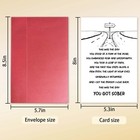 Hvdler Funny Sobriety Card  Sober Anniversary 8 Inches X 5 3 Inches 