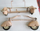 Taylor Tot Stroller Parts Front And Rear Wheels Fenders Brackets     Bsmt