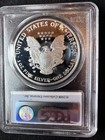 2006 W Proof Silver Eagle Pcgs Pr69 Dcam Flag First Strike Label