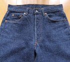 Excellent Vintage Levis 501 Jeans Made In Usa 1988 Dark Denim W30 Button 501