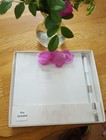 New In Box         Wedding Guest Book With Pen         8 25  X 5 5 
