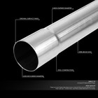 Universal 16-pieces 3 od Steel Diy Custom Exhaust Pipe Straight   Bends Kit