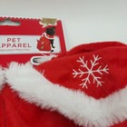 Holiday Time Pet Apparel Mrs  Claus Dog Dress Costume Medium Christmas Red New