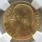 Italy 1931-r Ix Gold 20 Lire Ngc Ms-63