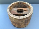 Antique Primitive Wooden 9-layer Split Wheel Belt Pulley -- Farmhouse Industrial