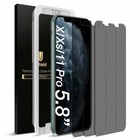  3 Pack  - Ushield Premium Privacy Screen Protector Iphone 11 Pro   Xs   X   