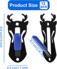 12 Pack European Mount Skull Hanger Deer Skull Mount For Deer Mule Antelope Coyo