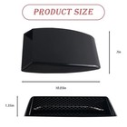 Hood Scoops For Cars sleek Stylish Hood Vents For Cars As Decorative False
