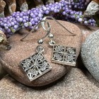New Solid Sterling Silver Celtic Knot Earrings  Irish Jewelry  Scottish Gift 925