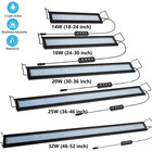 Hygger Aquarium Light 12 18 24 30 36 46  Aquatic Lamp 3 Mode Led White Blue Red