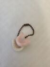 Vintage Miniature Dentures False Teeth Tiny Novelty Dentist Key Chain