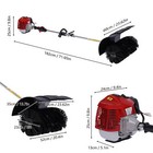 Outdoor Handheld Sweeper Hand Held Broom gas Power Sweeping Broom 52cc 2 5hp