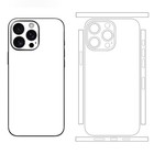 Skin Wrap Compatible With Iphone 15 Pro  Vinyl Decal Sticker Cover Protective   