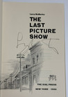 Signed 1st 1st Ed  the Last Picture Show  Larry Mcmurtry - 1966 Hc Dj Dial Press