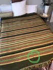 Handwoven Wool Blanket 1950   s    necil    Minde-portugal