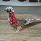 Artesania Rinconada Pheasant Figurine Excellent Ceramic Bird