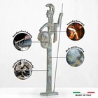 Athena Bronze Statue  small  - Greek Goddess Athene Figurine 26cm  10 2 Inch 