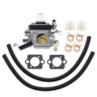 Carburetor W  Fuel Line Gaskets For Wacker Bs50-2 Bs50-2i Bs60-2 Bs60-2i Bs70-2i