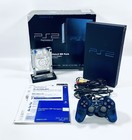 Rare Sony Ps2 Scph-50000 Midnight Blue Limited Console Cib Tested Ntsc-j Japan