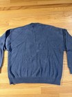 Vintage Harley-davidson Men s Knit Grey Embroidered Sweater Size L