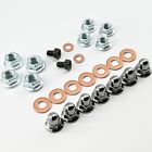 Zinc Cr85 Cr125 Cr250 2 Stroke Top End Engine Cylinder Head Cap Nuts Kit Honda