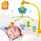 Baby Mobile Crib Bed Toy Melodies Song Hanging Rattle Toy Spinning Nursery Gift