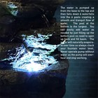 6-tier Stone Tabletop Water Fountain With Led Lights - Soothing Water Sound
