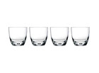 Set Of 4 Tribeca Bubble Double Old Fashioned Glasses  10oz  Clear Glasses Nwb 