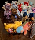 Ty Beanie Babies Plush Stuffed Animal Mixed Lot W  Hang Tags Vintage 1995-2002