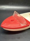 1960    s Andy Gard Plastic 8  Red And White Motorboat No Outboard Motor Tonka