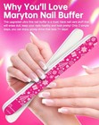  Nail Buffer For Natural Nails  Unique Gifts For Women  Ultra Shine Buffing 