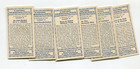 1937 Ardath Empire Personalities 10 Different Tobacco Card Lot