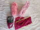Lot Of Lace For Apparel Or Craft Pink Peach