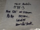 Micro Switch 1tb1-3 Plunger Switches 10a 125 Or 250vac New Old Stock  lot Of 5 