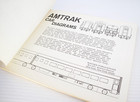 Lot Of 3 Amtrak Car   Locomotive Spotter Diagrams Books