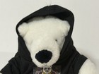 2021 Coca Cola Plush Polar Bear W Black Hoodie W Tags 7 