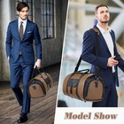 Garment Duffle Bags For Travel With Shoe Compartment 2 In 1 Convertible Carry   