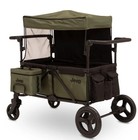 Jeep Deluxe Wrangler Stroller Wagon With Cooler Bag And Parent Organizer