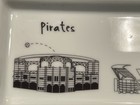 Pittsburgh Sports Stadium Series Steelers Penguins Pirates Bone China Tray 10x4